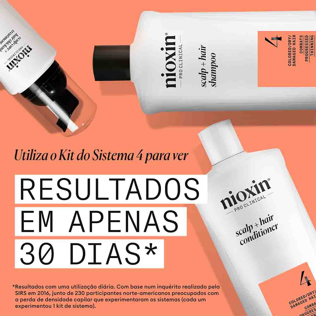 Nioxin Sistema 4 Kit Tratamento Cabelos Pintados - 1un