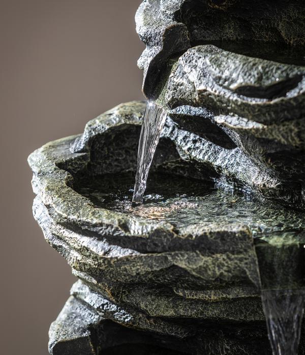 Dehner Polyresin-Gartenbrunnen Roccia, ca.
