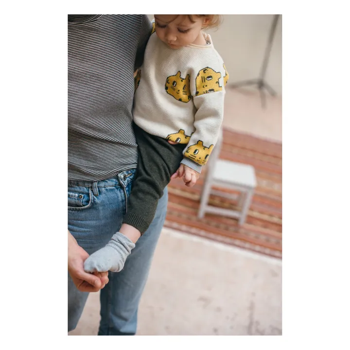 Bayiri Pull Coton Bio Jaguar | Ecru