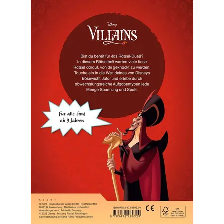 Ravensburger Disney Villains: Fiese Rätsel mit Jafar