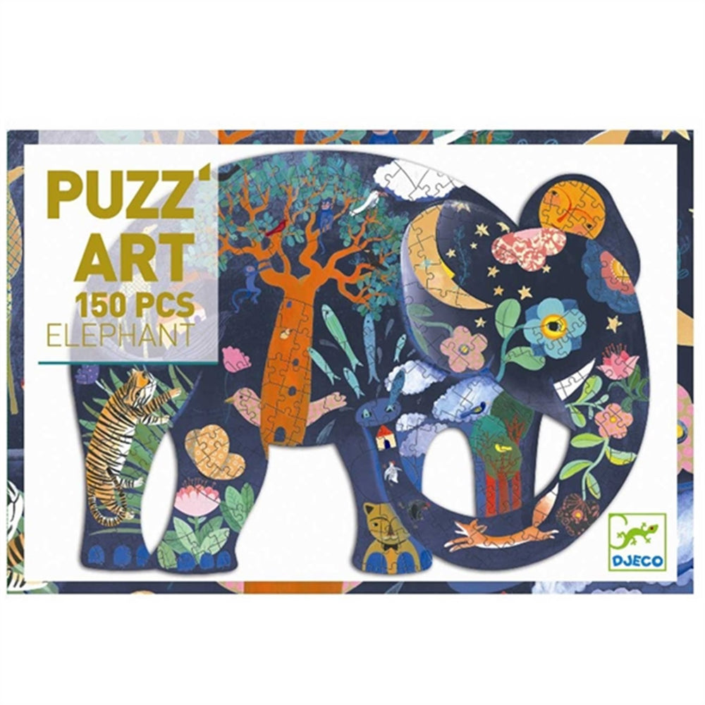 Køb Djeco Puslespil Elefant