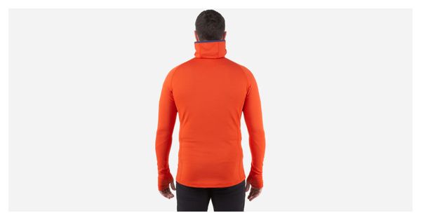 Polaire Mountain Equipment Eclipse Hooded Zip T Orange
