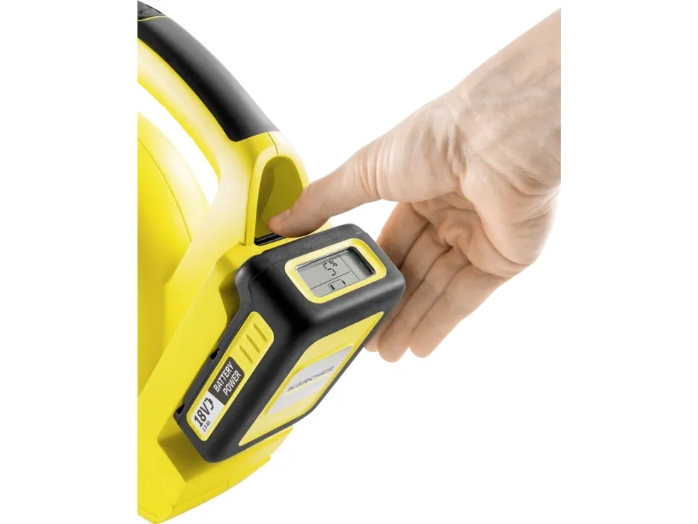 Kärcher LBL 2 - Bladblæser - ledningfri - 18 V - 2.5 Ah - 220 m³/h - 210 km/h - 2 kg