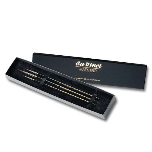 da Vinci MAESTRO Aquarellpinsel-Set in Geschenkbox, Serie 5500