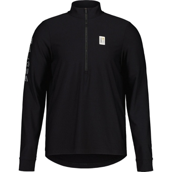 Maloja GoldammerM. Langarmshirt Deep Black Herren