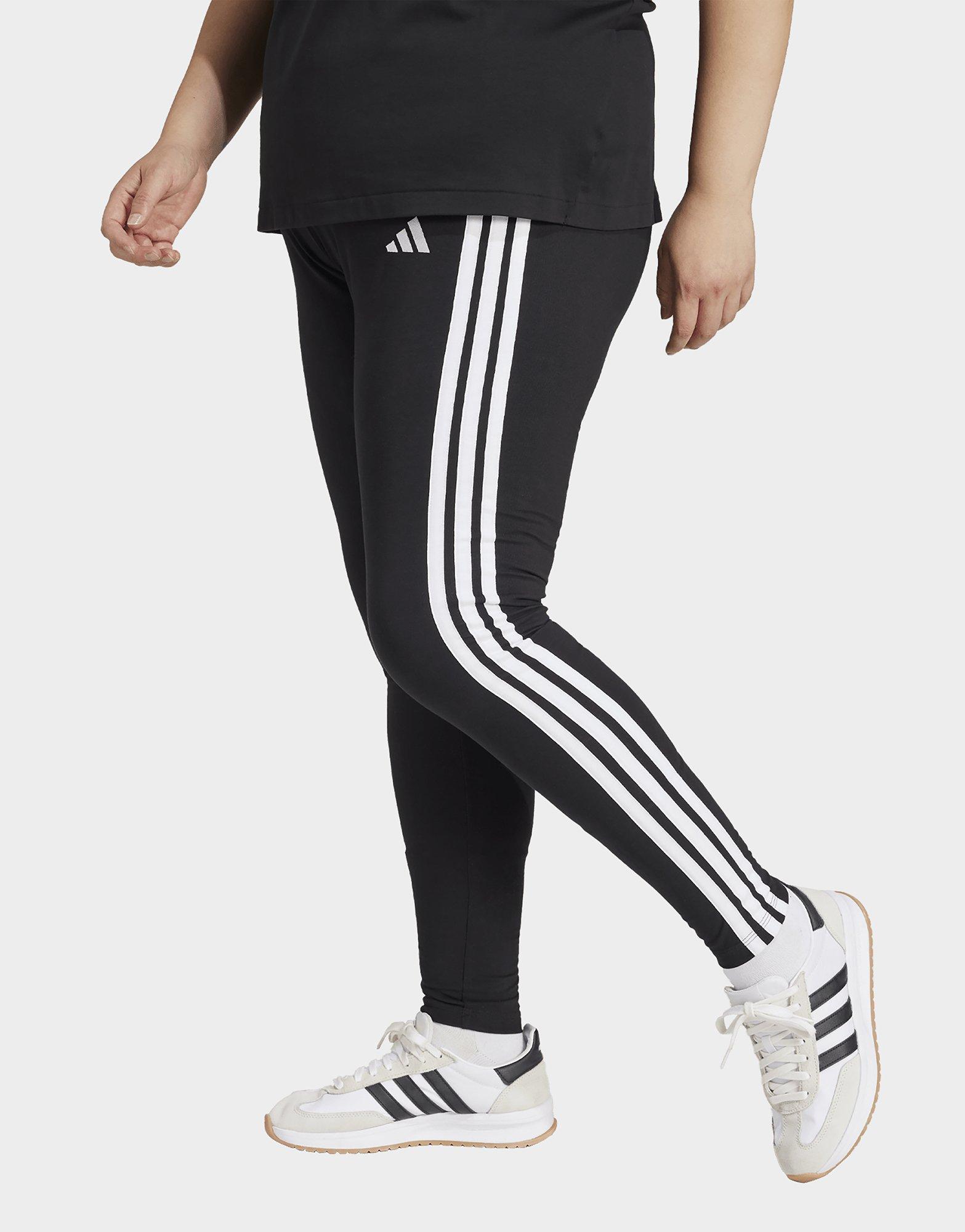 adidas Legging coton 3 bandes Essentials (Grandes tailles)