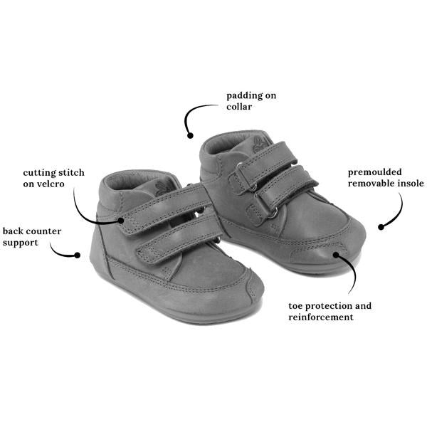 Prewalker II Velcro Old Rose - Bundgaard → Luksusbaby.dk