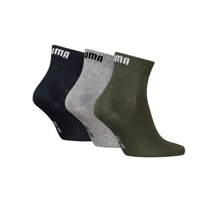 Puma-3-pack effen sokken quarter - Puma