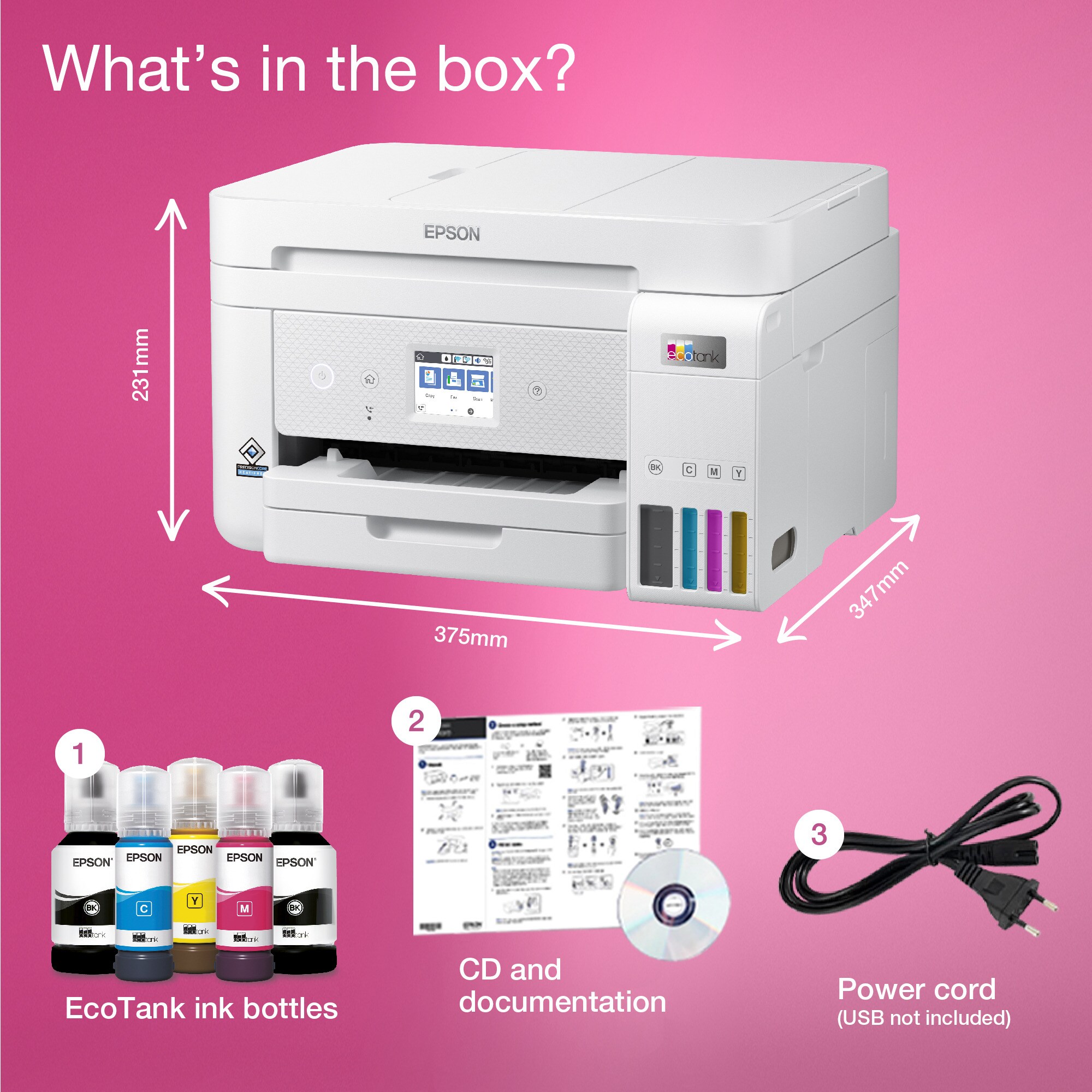 Epson Multifunktionsdrucker EcoTank ET-4856