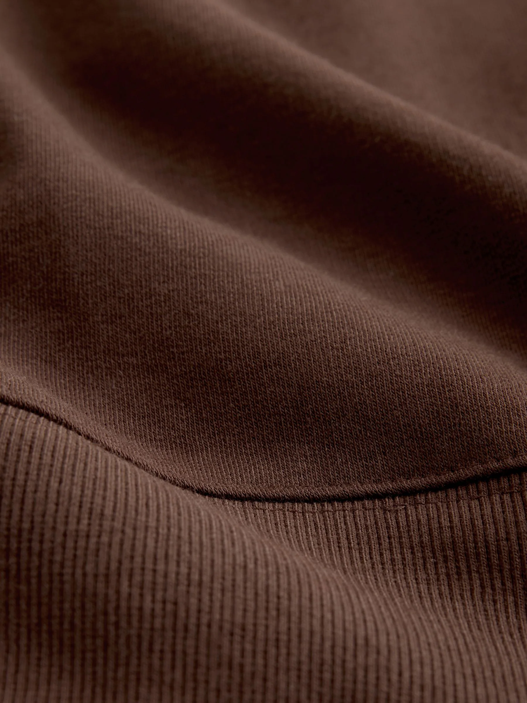 Chocoladebruine borduurwerk - 2-In-1 Sweatshirt With Satin Midi Skirt