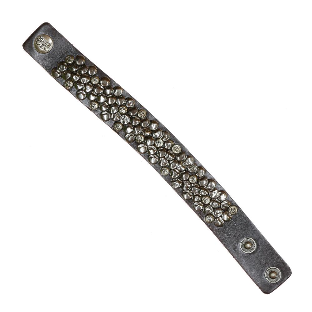 Le Temps Des Cerises Bracelet Noir à clous Femme Le Temps des Cerises