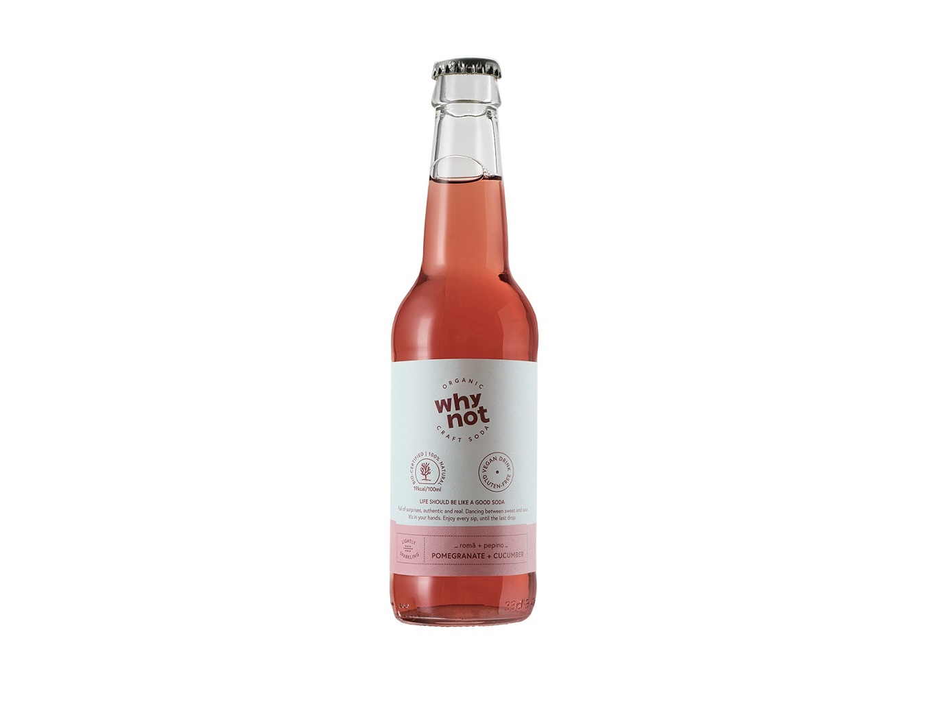 CRAFT SODA WHY NOT ROMÃ PEPINO 330 ML