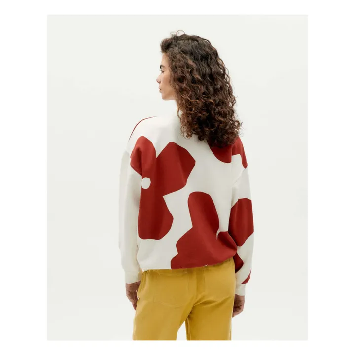 Thinking Mu Sweat Butterfly Coton Bio | Blanc