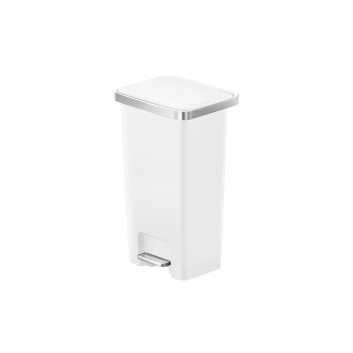 EKO Hana 2 pedaalemmer 45 liter wit (VB638845W)
