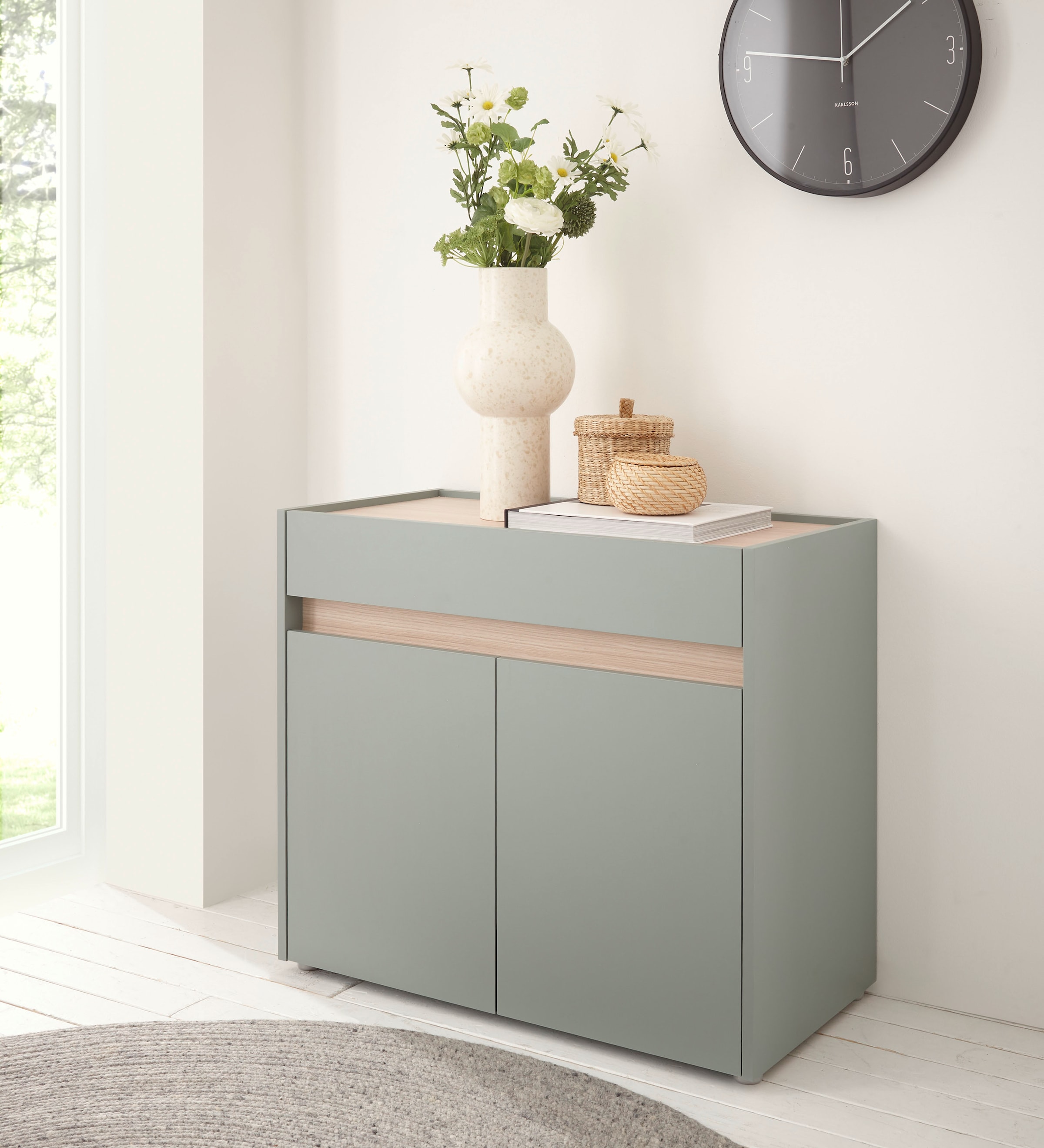 INOSIGN Kommode »GiRON/CiTY, Schrank in vier Farben, modernes Sideboard, Kommode« viel Stauraum, Schublade, 80 cm breit