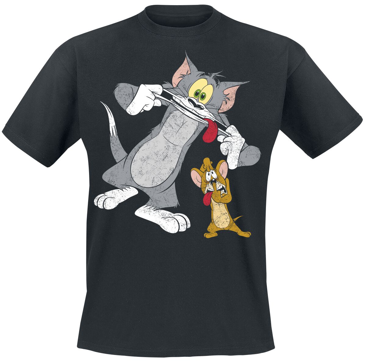 Grimaces ! | Tom Et Jerry T-Shirt Manches courtes