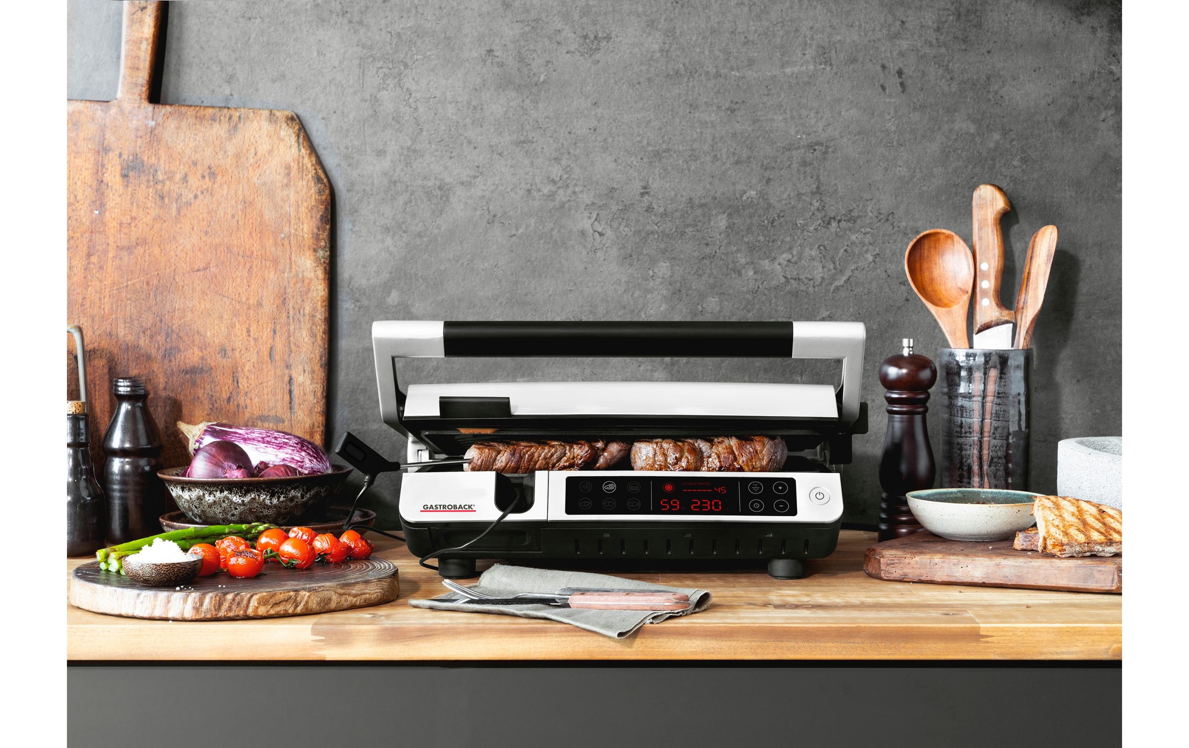 Gastroback Kontaktgrill »BBQ Advanced« 2000 W