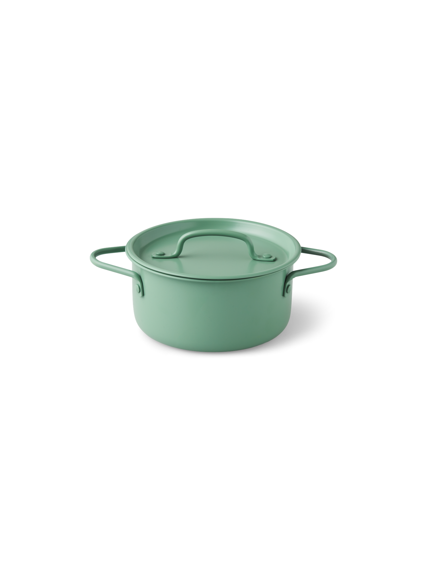 Gryde til legekøkken | Rustfrit stål. 6,3 x 13,5 cm. | Sage Green