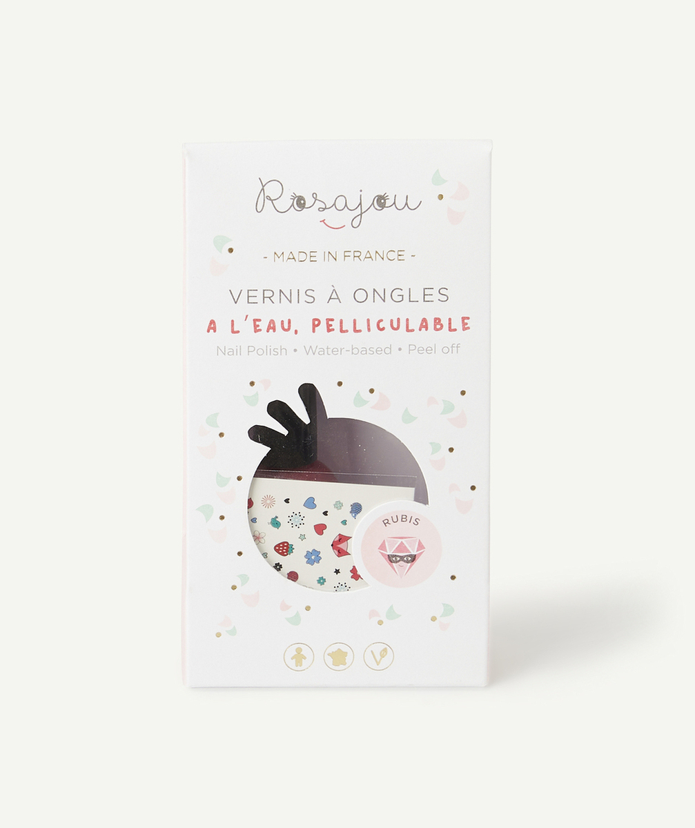 ROSAJOUVERNIS ROSE RUBIS ET PLANCHE DE TATOUAGES