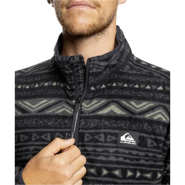 Sweat polaire QUIKSILVER AKER HZ FLEECE TRIBAL HERITAGE LAYER TRIBAL HERITAGE LAYER BLACK