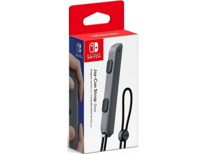 Nintendo Joy-Con Strap - Håndledsrempåsætning for spilcontroller - grå - for Nintendo Joy-Con, Joy-Con (L), Joy-Con (L)/(R), Joy-Con (R); Nintendo Switch