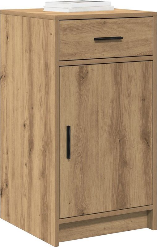 vidaXL - Artisan Sideboard - Eiken - Geengineerd Hout