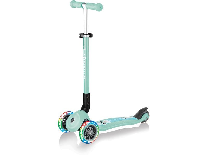 GLOBBER Scooter Primo Foldable Fantasy Lights Mint Faltbares Kickboard