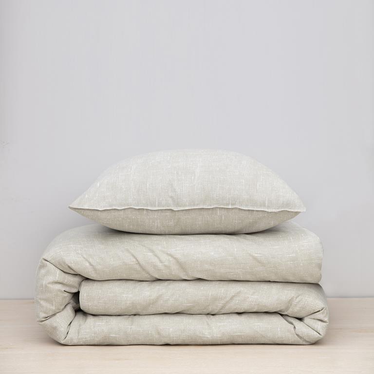 Damai Ebba Dekbedovertrek 140 x 200/220 cm - Beige