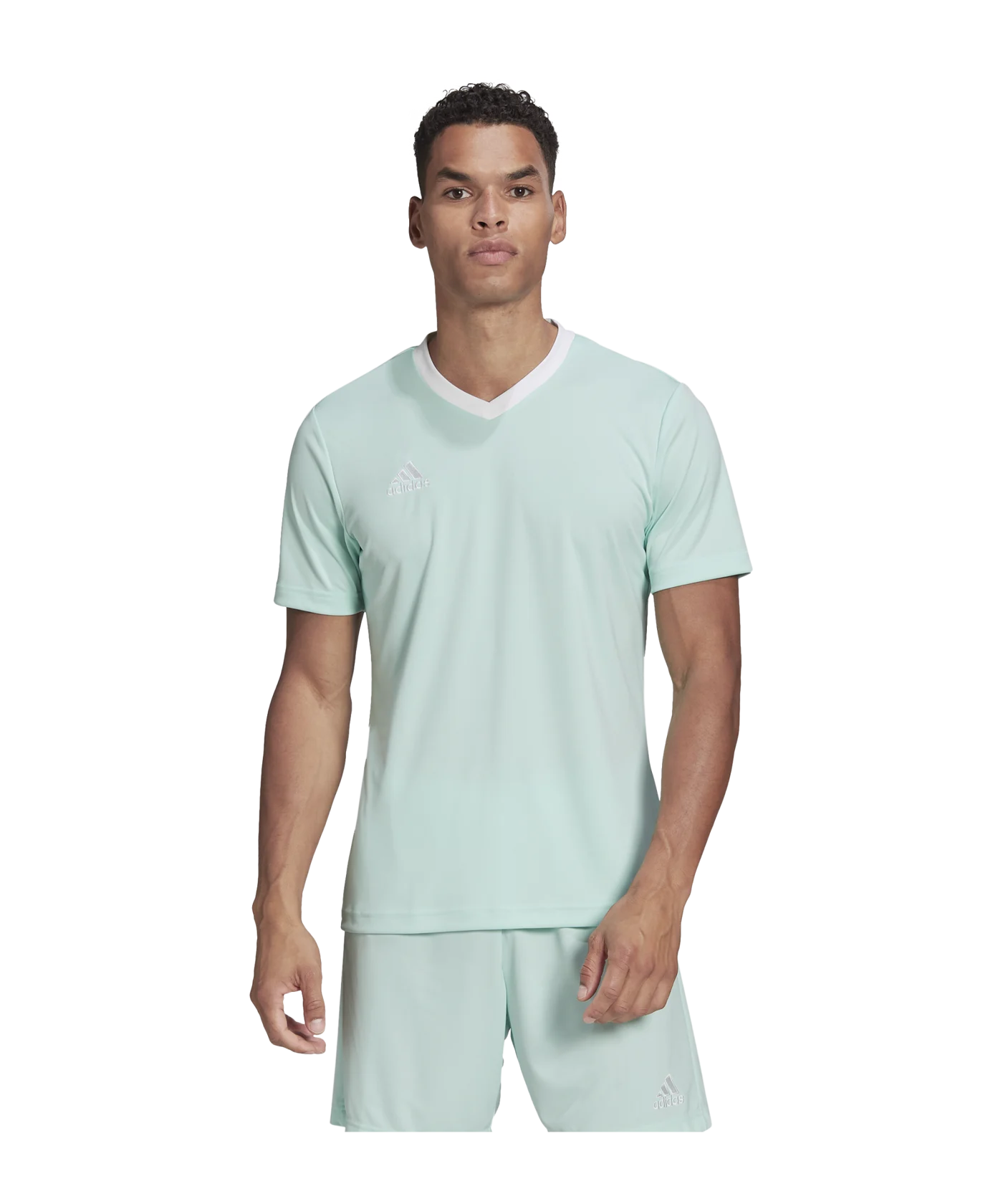 adidas Entrada 22 Trikot Türkis Weiss