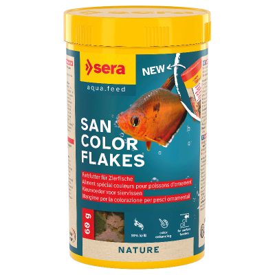 Sera San Nature Fischfutter Farbenpracht -250ml