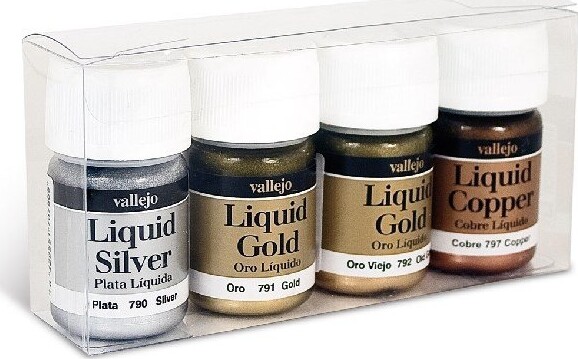 Vallejo - Metallic Maling Sæt - 4X35 ML