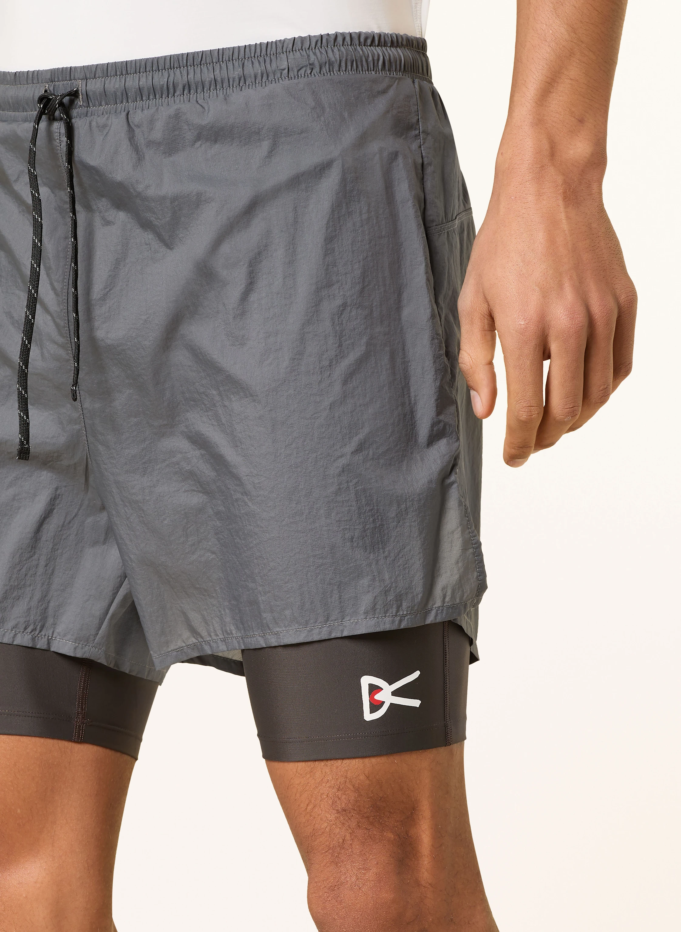 District Vision 2-in-1-Laufshorts