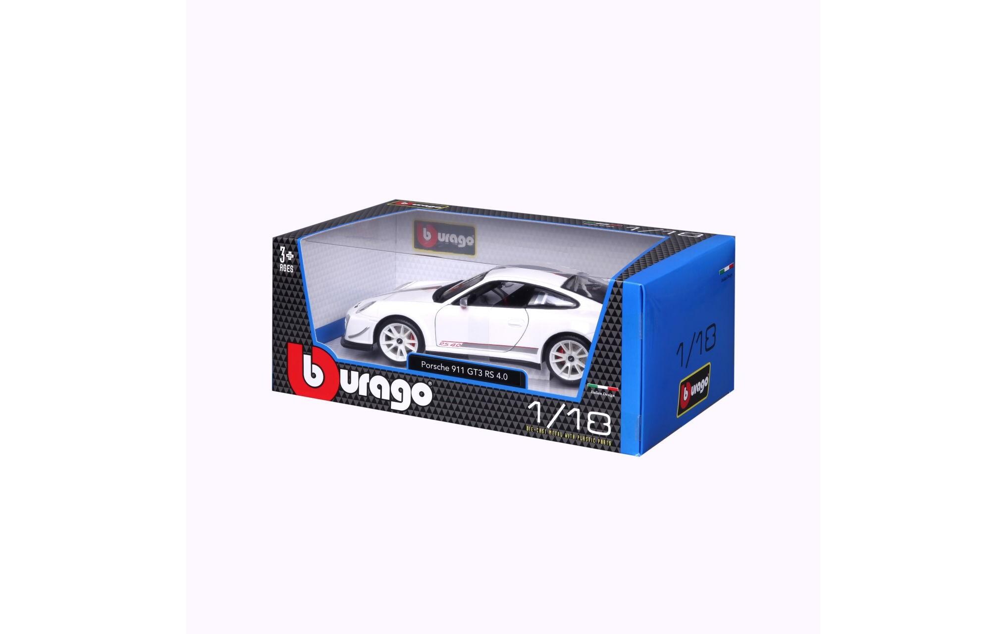 Porsche 911 GT3 RS 4.0 Weiss 1:18Sammlermodell im Massstab 1:18