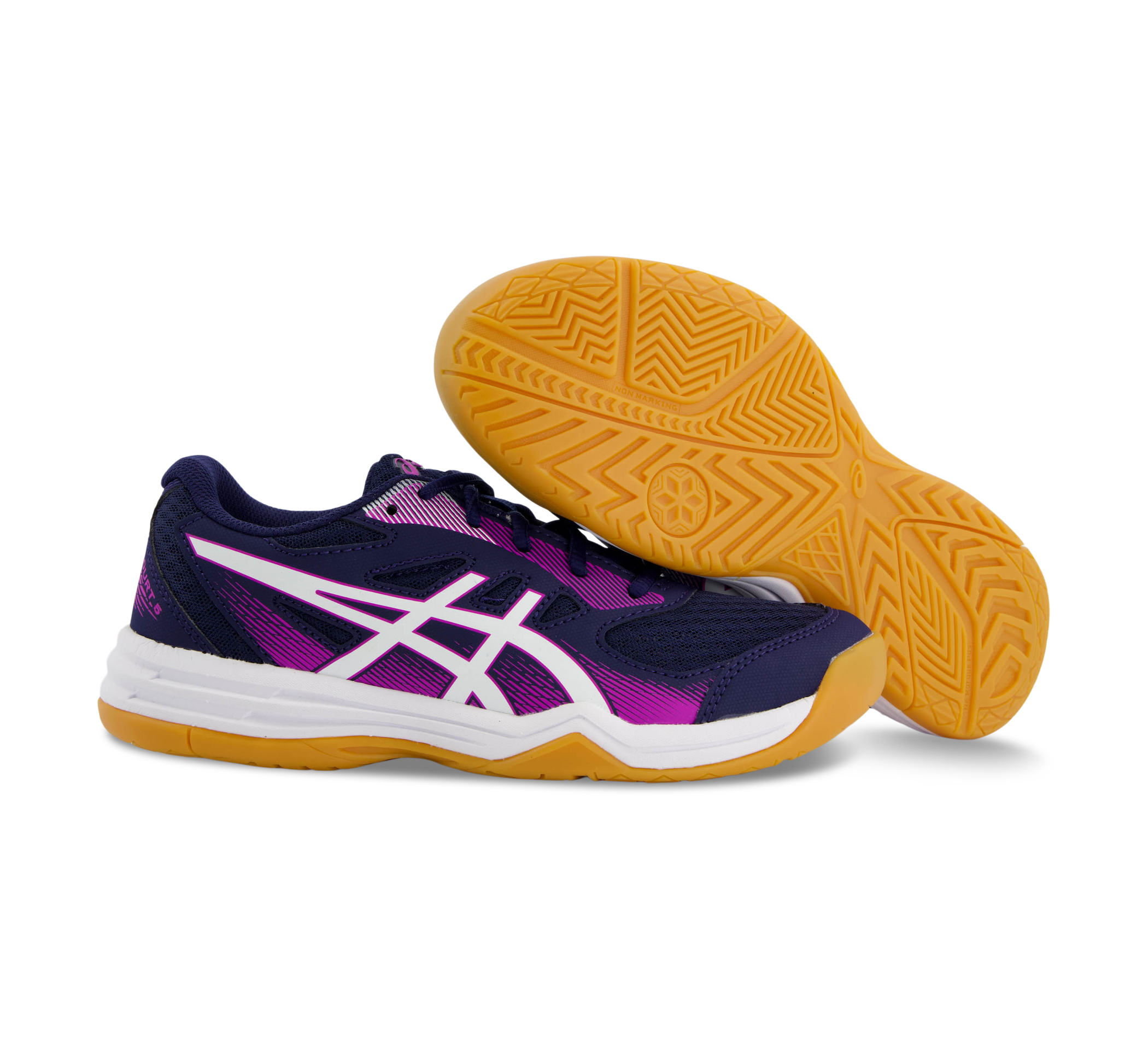 Asics Upcourt 5 Gs - Hallenturnschuhe blau