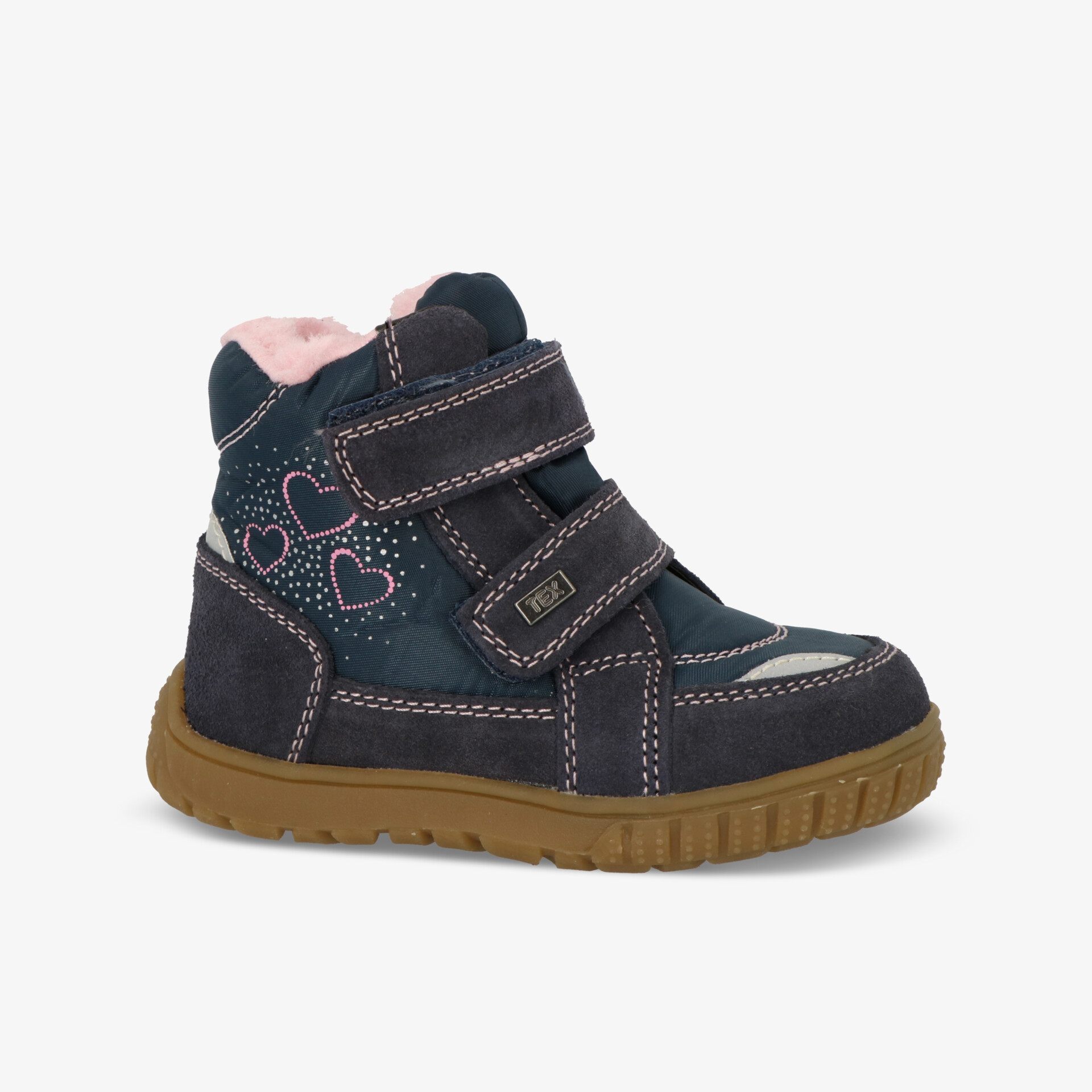 Lurchi Kinder Klettstiefel blau