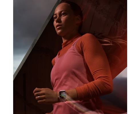 Apple Watch Series 9 GPS   Cellular 41mm (PRODUCT)RED Aluminium Case with (PRODUCT)RED Sport Band - M/L