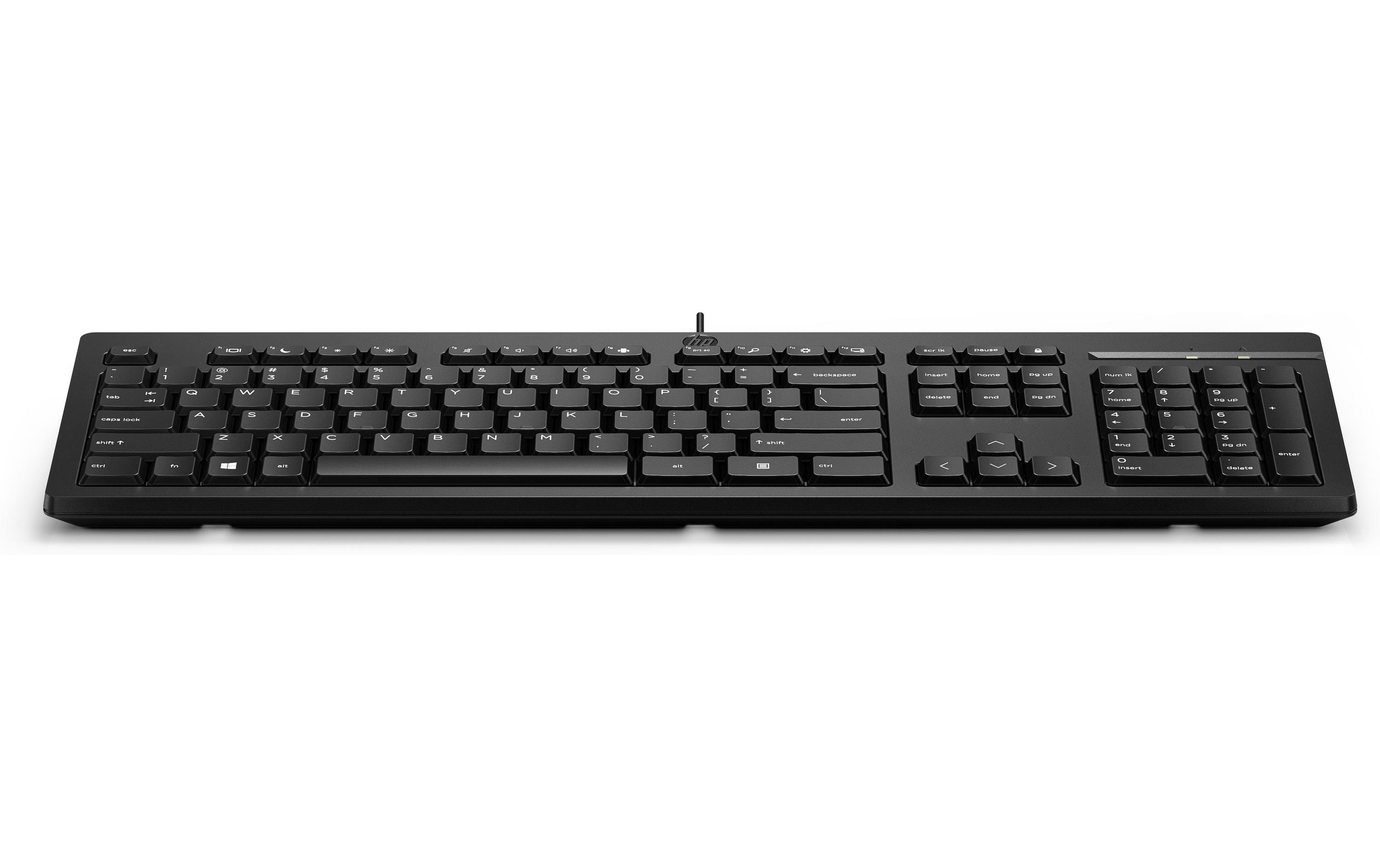 Tastatur 125Business-Tastatur für den täglichen Einsatz mit geräuschreduzierenden, flachen Tasten im klassischen Design