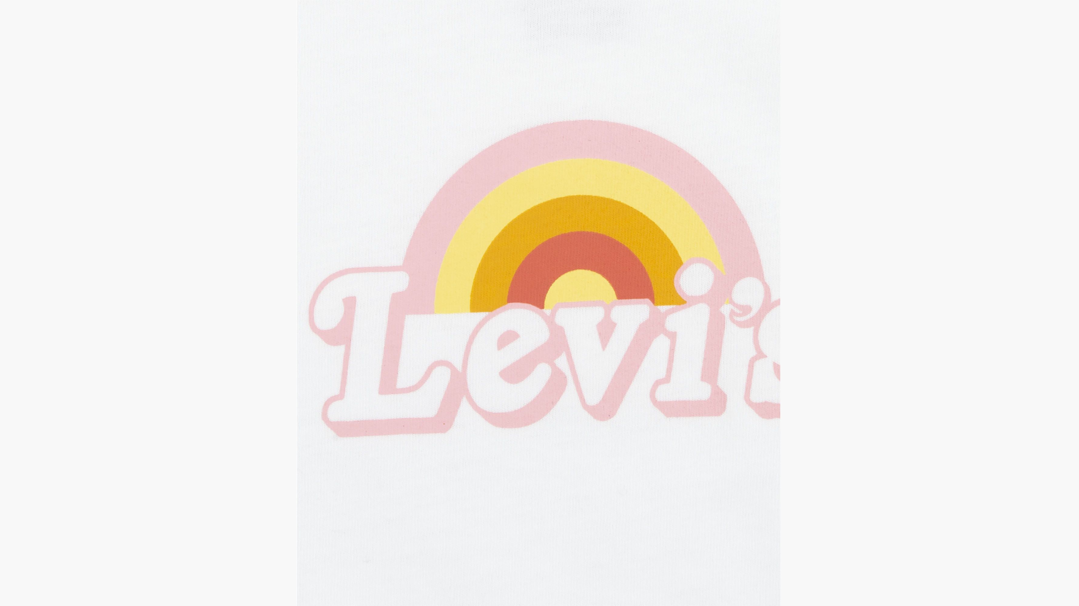 T-shirt graphique Rainbow - White Alyssum - Blanc