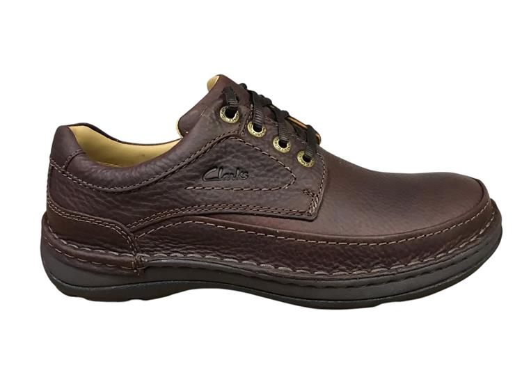 Clarks NATURE THREE Wijdte H mahogany leather