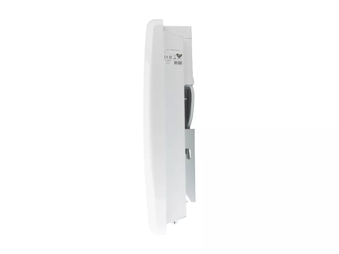 Chauffage électrique rayonnant Blanc 500W - thermostat intégré - Voltman