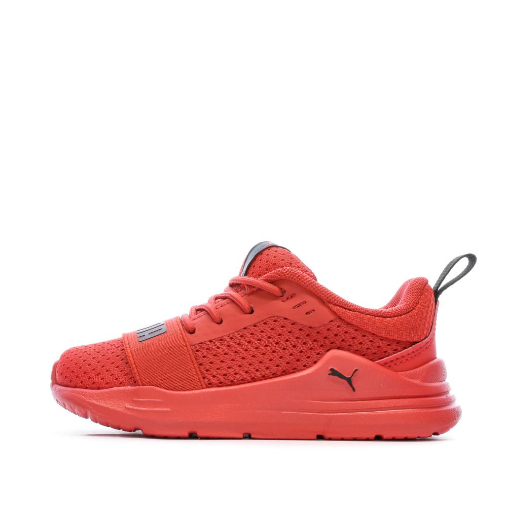 Puma Baskets Rouges Bébé/Garçon Puma Wired Run