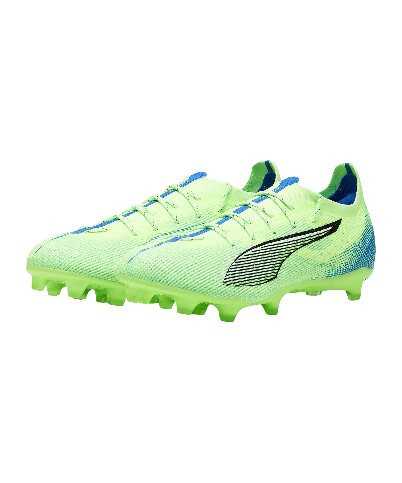 PUMA ULTRA 5 Pro FG/AG Lights Out Grün Weiss F03