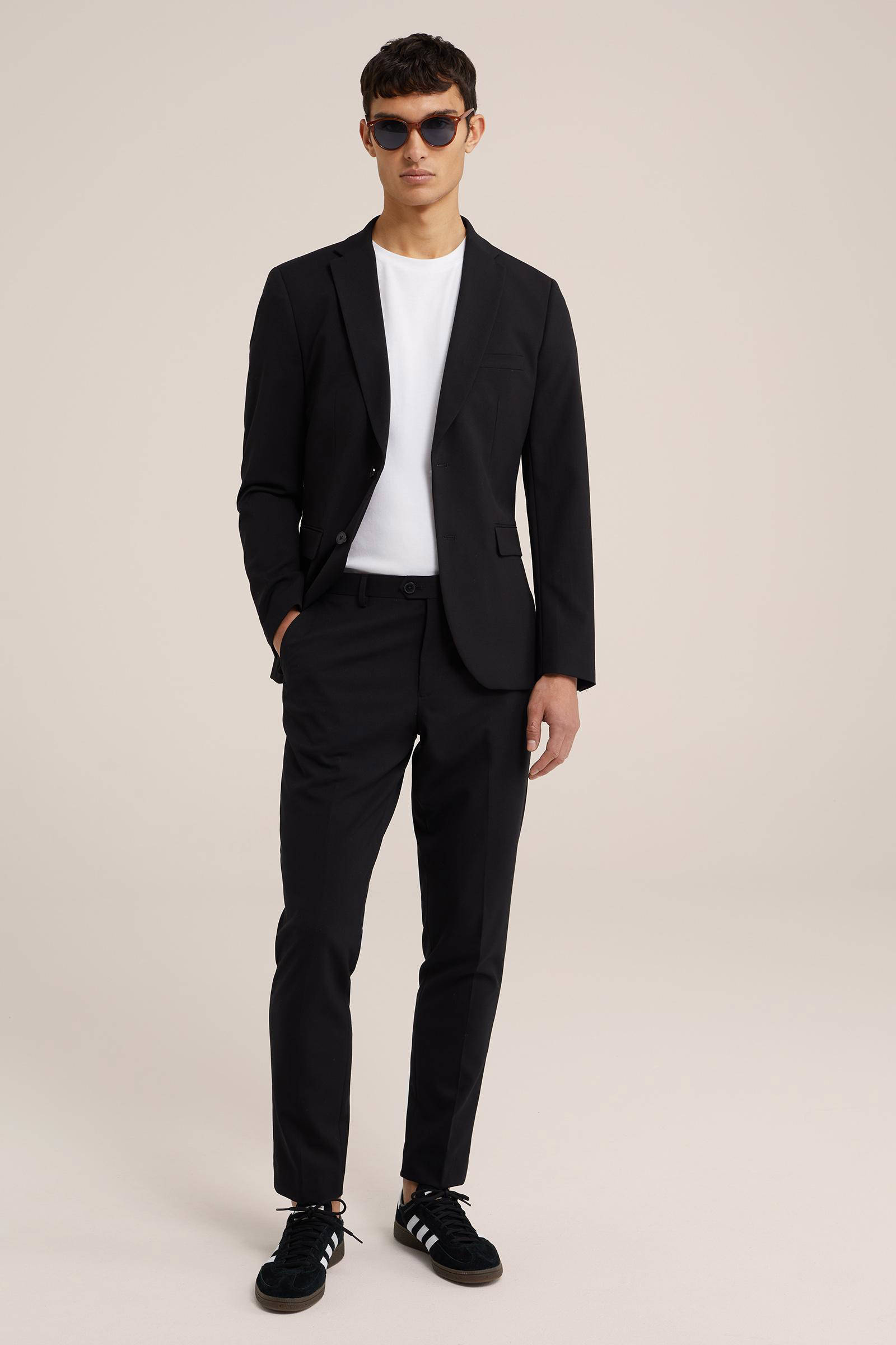slim fit colbert black uni