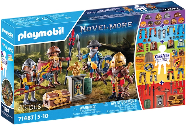Playmobil® Konstruktions-Spielset »Novelmore, Ritter von Novelmore (71487), My Figures« Made in Europe