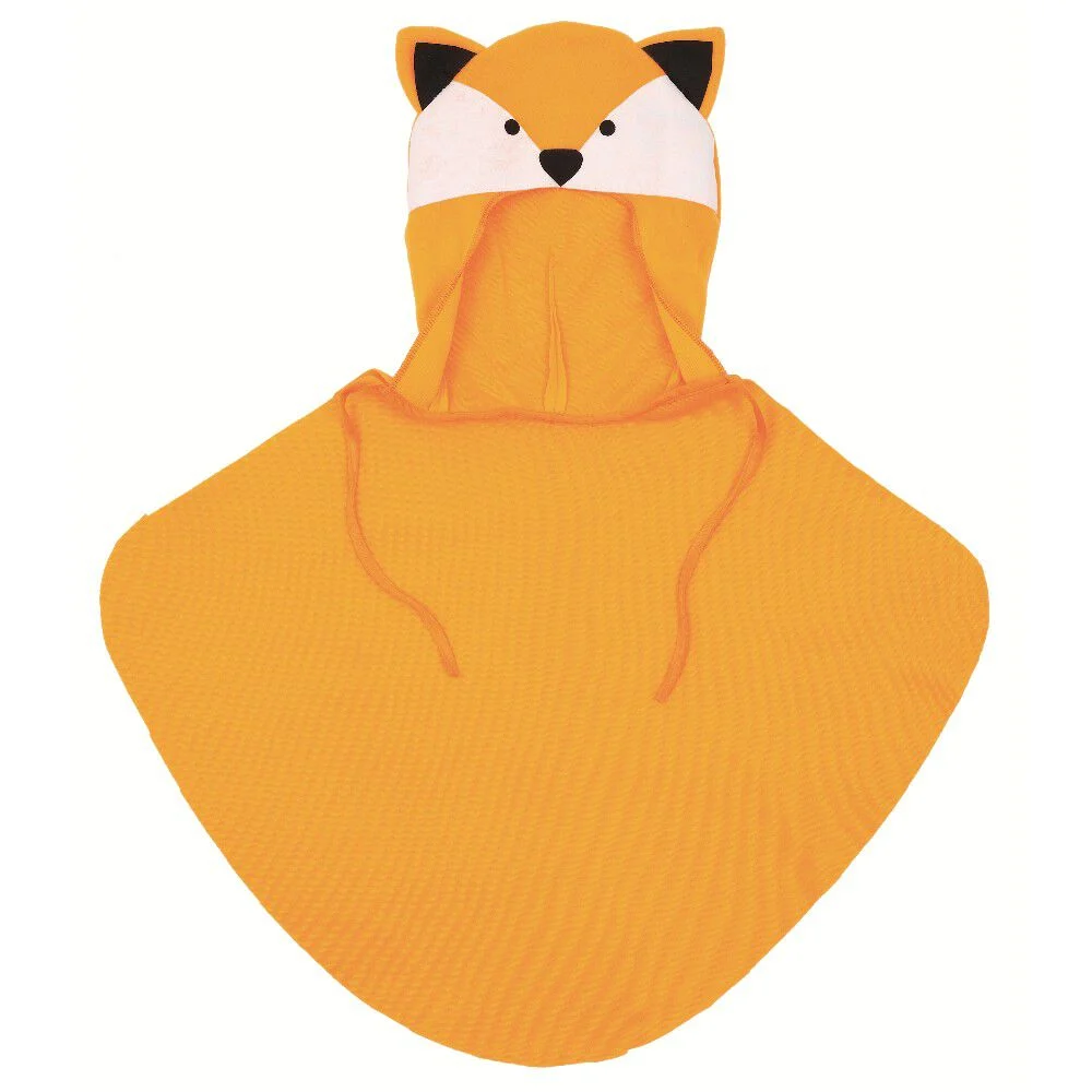 Déguisement enfant renard cape avec capuche oreilles