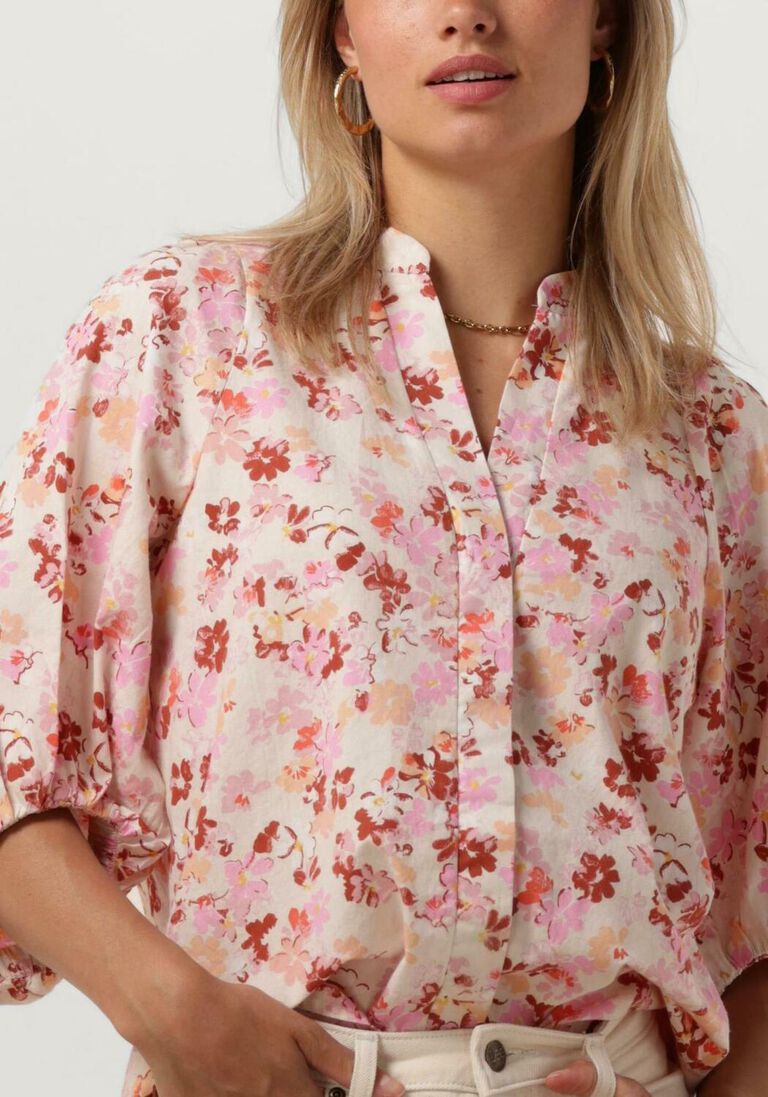 NEO NOIR roze neo noir blouse narona sunny floral blouse