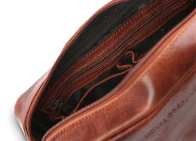 HOUSE OF SAJACO Cognac 3080000 Toilettaske