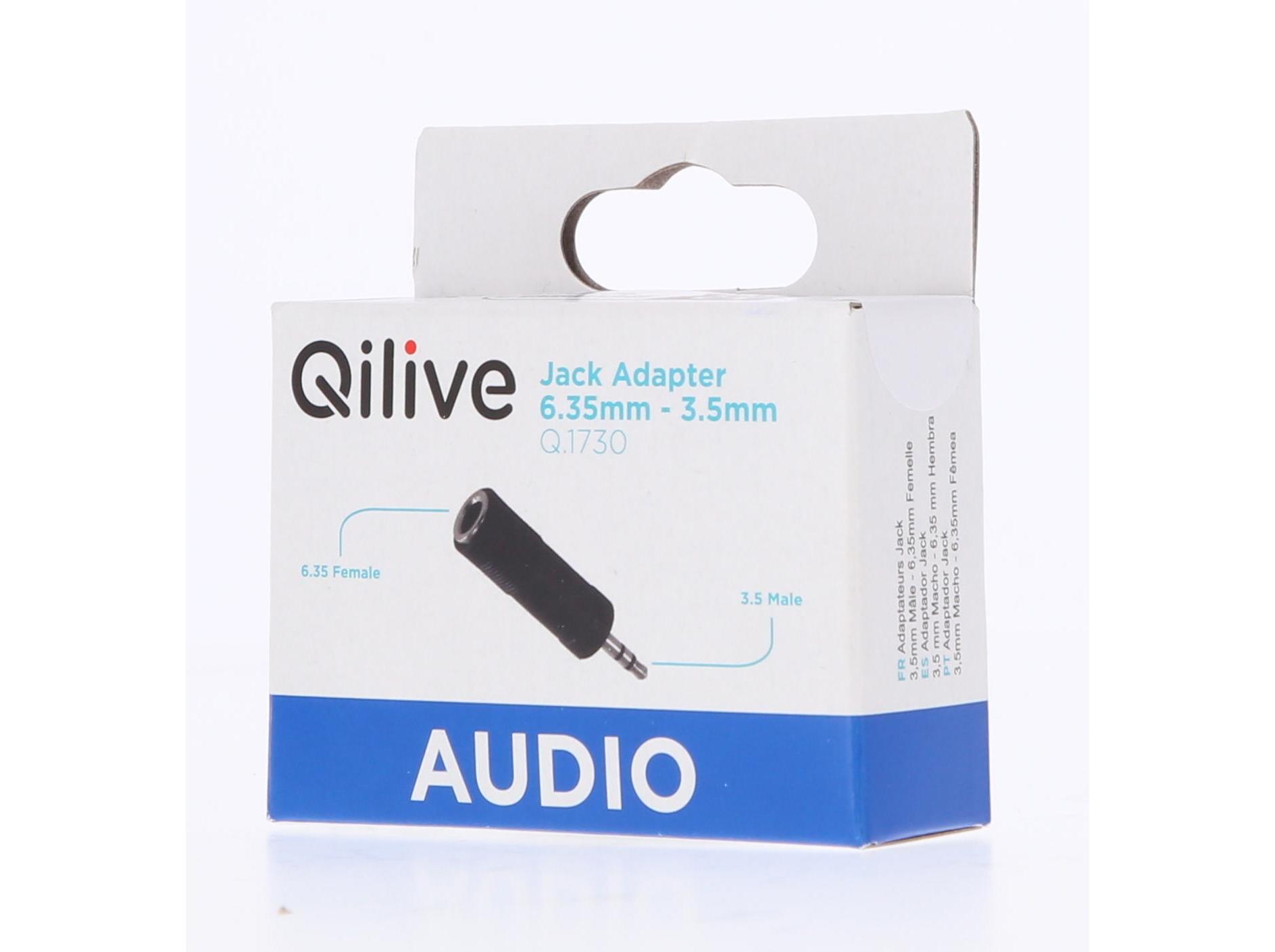 ADAPTADOR ÁUDIO QILIVE G4217925 635MM F /35MM M