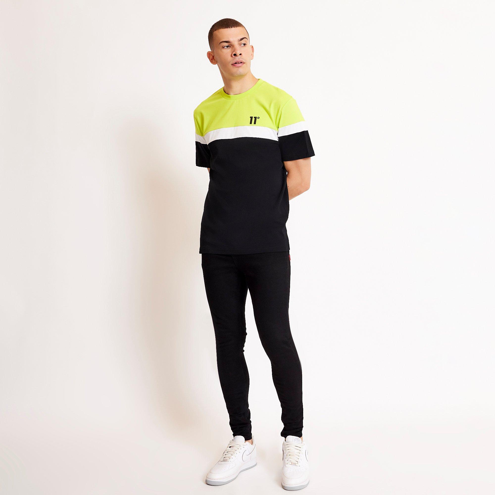 11 Degrees 11D Triple Panel T Shirt
