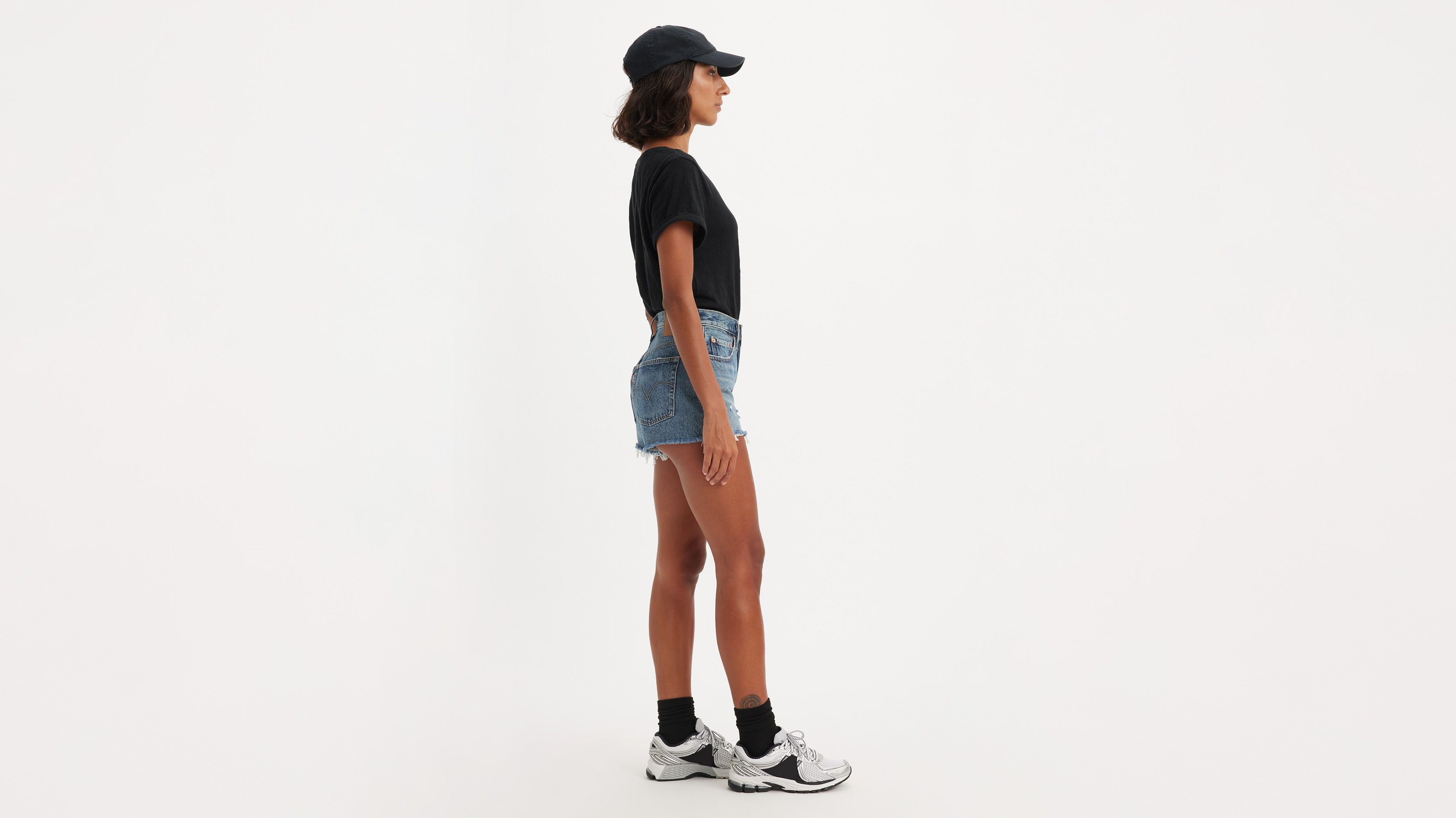 Short jean 501® Original taille haute - The Future Is Now - Bleu